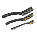 Auto Engineer's Wire Brush Set 3pc