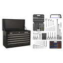 American PRO® Topchest 5 Drawer with 272pc Tool Kit - Black