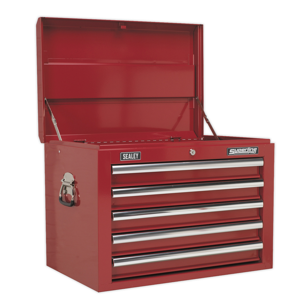 Superline PRO® Topchest 5 Drawer - Red