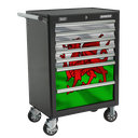 Superline PRO® Rollcab 7 Drawer & Wales Graphics Pack