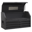 Superline PRO® Black Edition Topchest with 6 Soft Close Drawers & Power Strip 1030mm