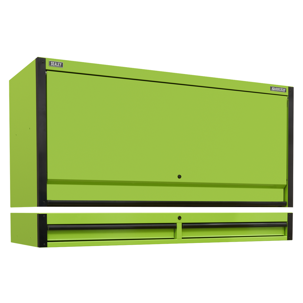 Superline PRO® Black Edition Top Hutch & 2 Drawer Riser 1549mm