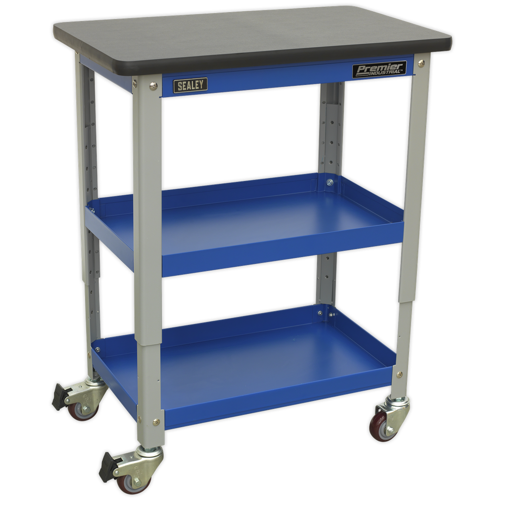 Premier Industrial™ 3-Level Workshop Trolley