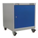 Premier Industrial™ Mobile Industrial Cabinet with 1 Shelf Locker