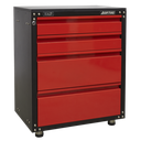 American PRO® Modular Cabinet with Worktop 4 Drawer 665mm