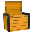 Superline PRO® Push-to-Open Topchest 4-Drawer - Orange