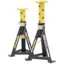 Premier Axle Stands (Pair) 3 Tonne Capacity per Stand - Yellow