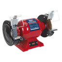 150mm Bench Grinder with Wire Wheel 370W/230V