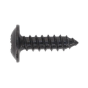 Self-Tapping Pozi Flanged Head Screw 3.5 x 13mm, Black - Pack of 100