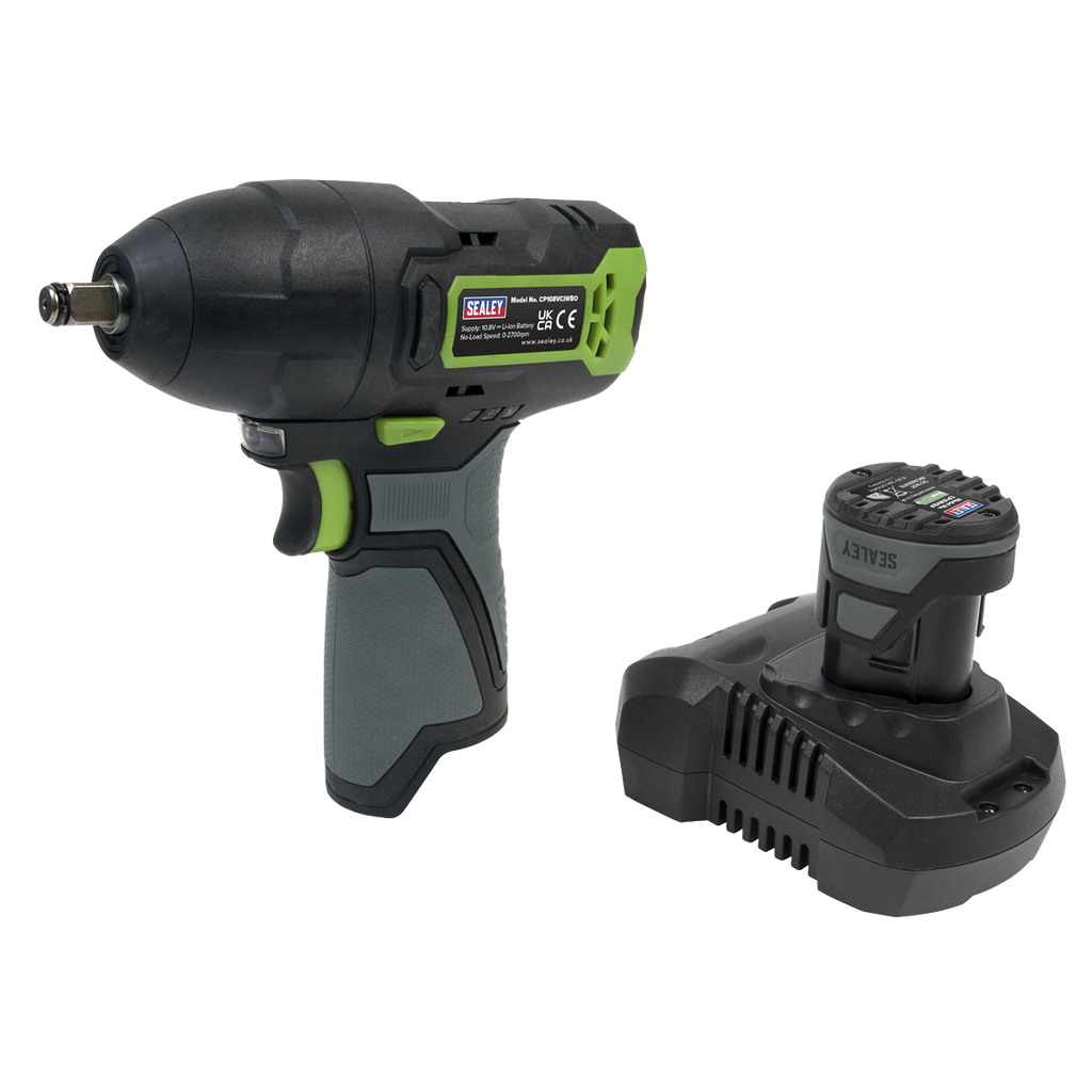 SV10.8 Series 3/8"Sq Drive Cordless Impact Wrench Kit 10.8V 2Ah