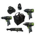 4 x SV10.8 Series Cordless Combo Kit 10.8V - 2 Batteries