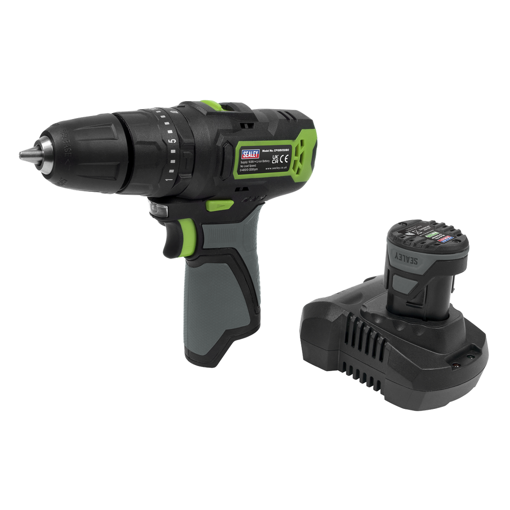 SV10.8 Series 10mm Cordless Combi Drill Kit 10.8V