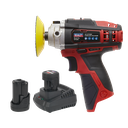 SV12 Series 71mm Cordless Polisher Kit 12V 1.5Ah - 2 Batteries