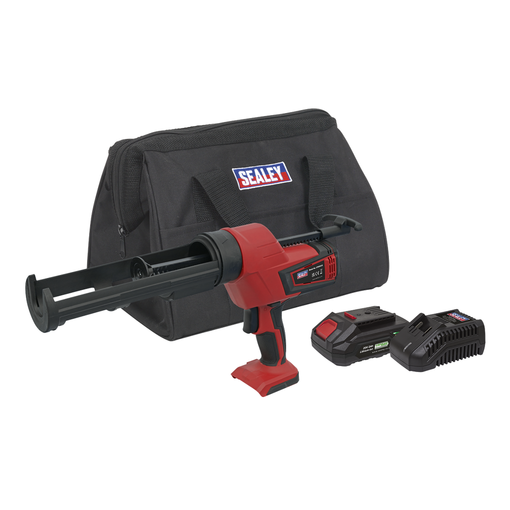 SV20 Series 310ml Cordless Caulking Gun Kit 20V 2Ah