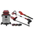 4 x SV20 Series Cordless Garden Power Tool Combo Kit 20V - 2 Batteries