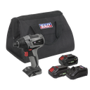 Premier SV20 Series 1/4"Hex Brushless Cordless Impact Driver Kit 20V - 2 Batteries