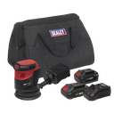 SV20 Series 125mm Cordless Orbital Palm Sander 20V - 2 Batteries