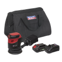 SV20 Series 125mm Cordless Orbital Palm Sander 20V 2Ah