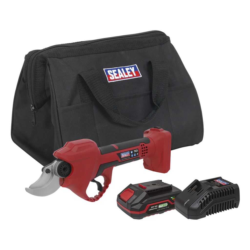 SV20 Series Cordless Pruning Shears Kit 20V 2Ah