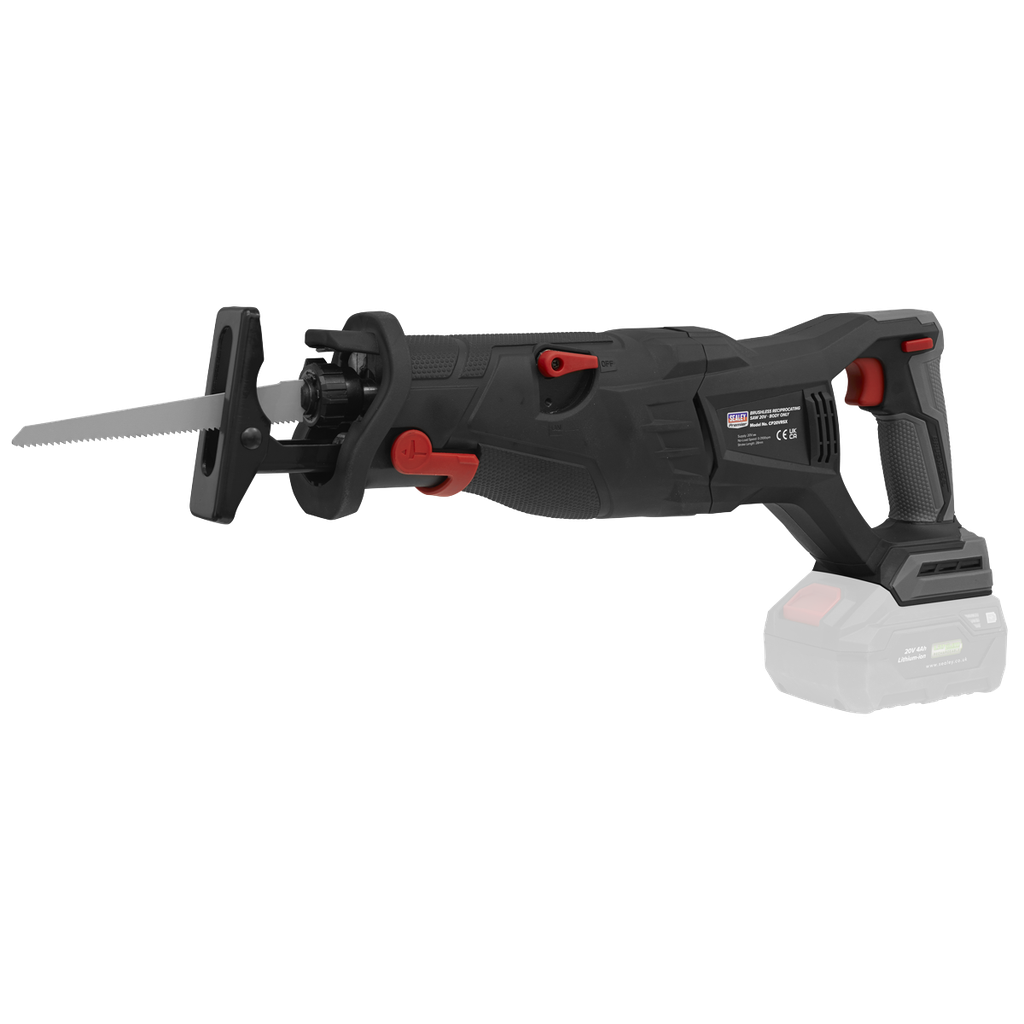 Premier SV20 Series Brushless Cordless Reciprocating Saw 20V - Body Only