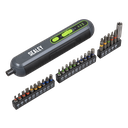 Cordless Screwdriver with Bit Set 4V 25pc