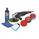 180mm Pro Electric Polisher Kit 1100W/230V