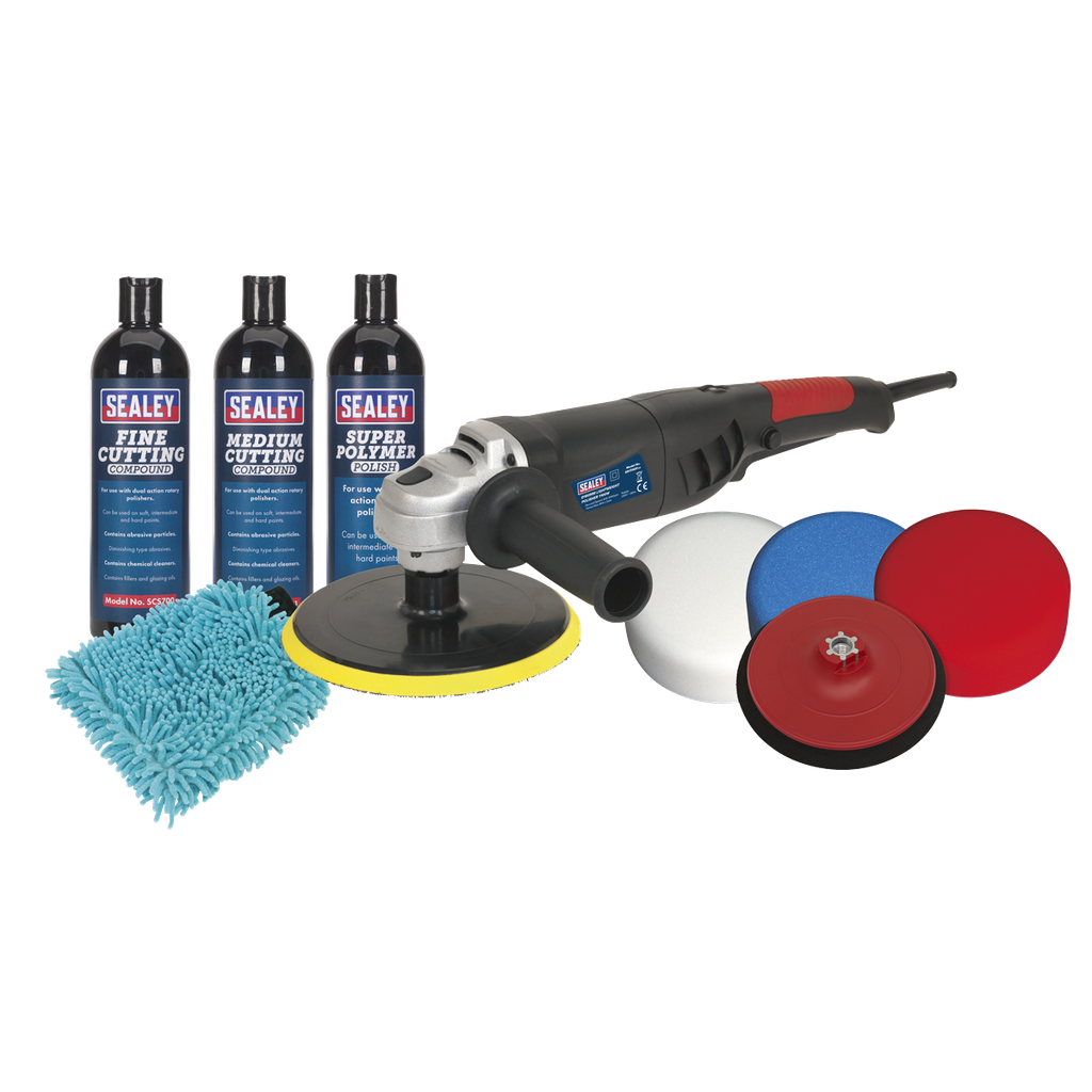 180mm Pro Polishing & Compounding Kit 1100W/230V