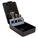 90° Slotted Deburring Countersink Drill Bit Set 4pc