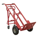 3-in-1 Sack Truck with Pneumatic Tyres 250kg Capacity