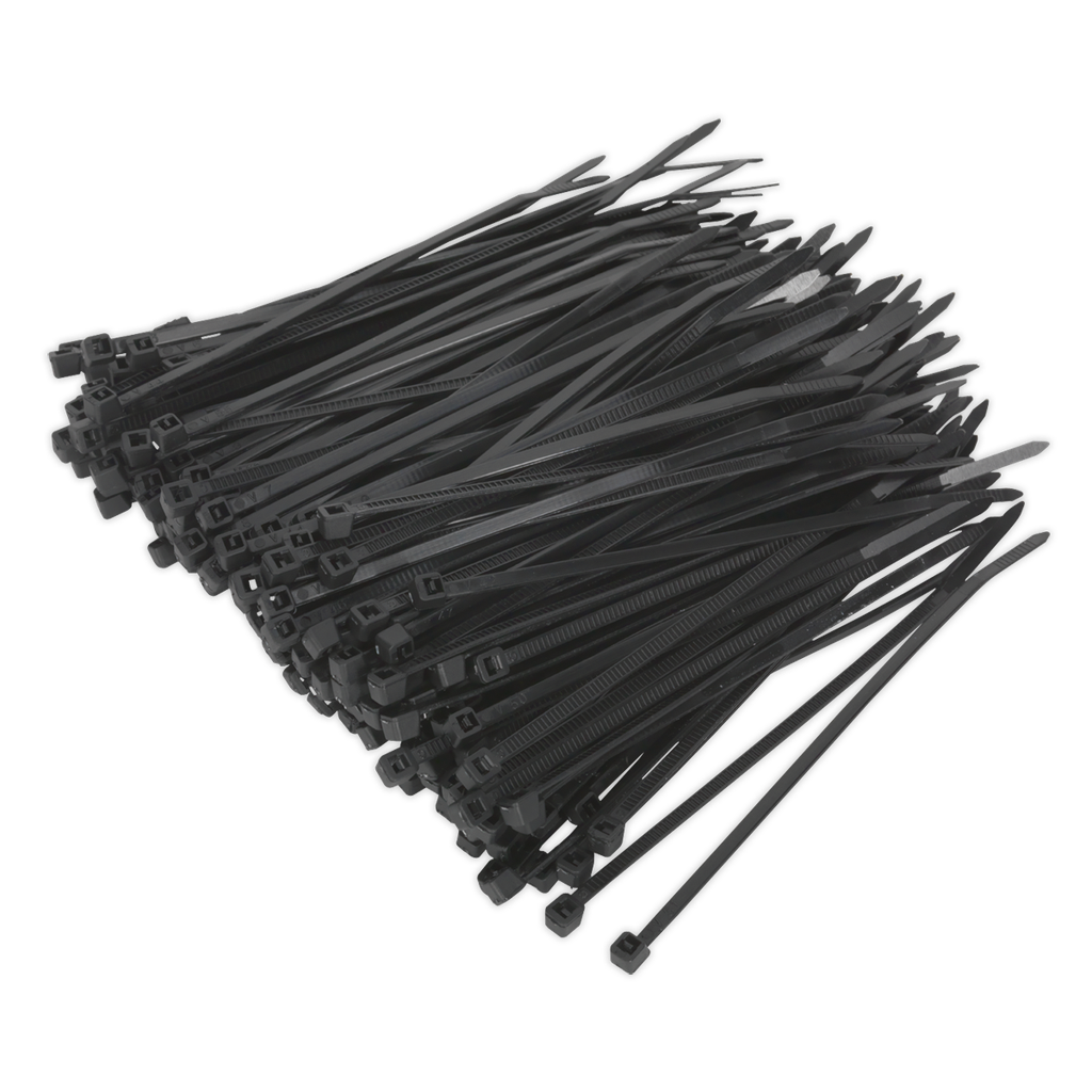 Cable Tie 100 x 2.5mm, Black - Pack of 200