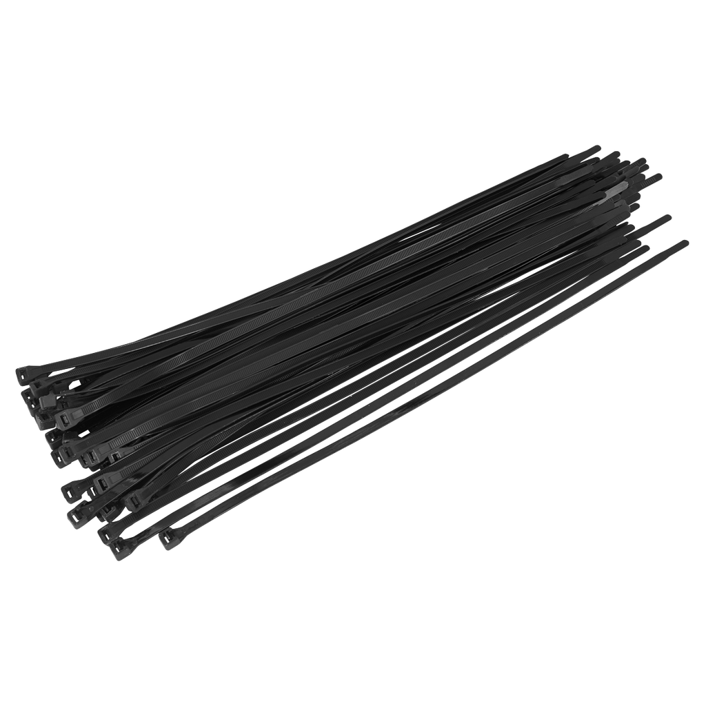 Cable Tie 450 x 7.6mm, Black - Pack of 50