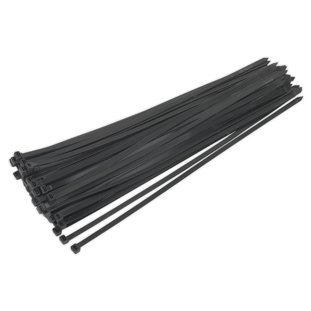 Cable Tie 650 x 12mm, Black - Pack of 50