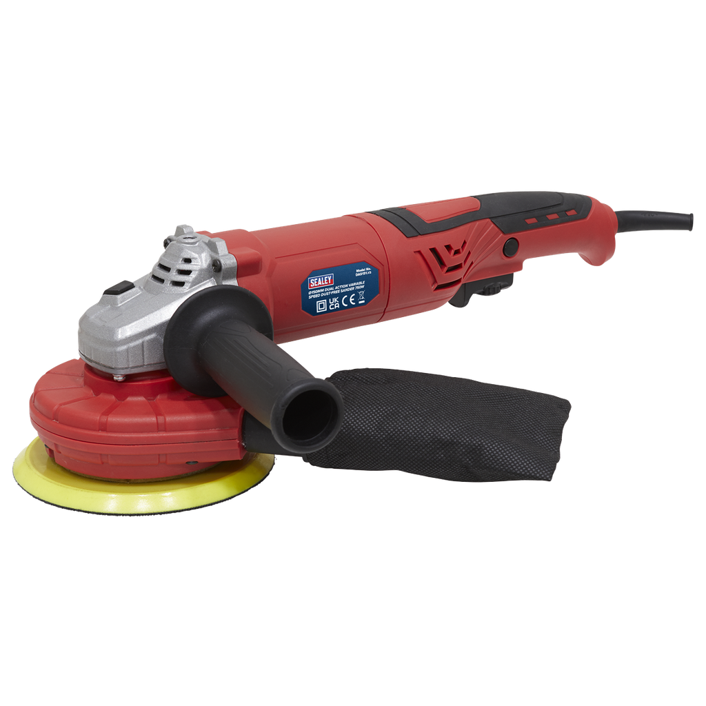 150mm Variable Speed Dust-Free Dual Action Sander 750W