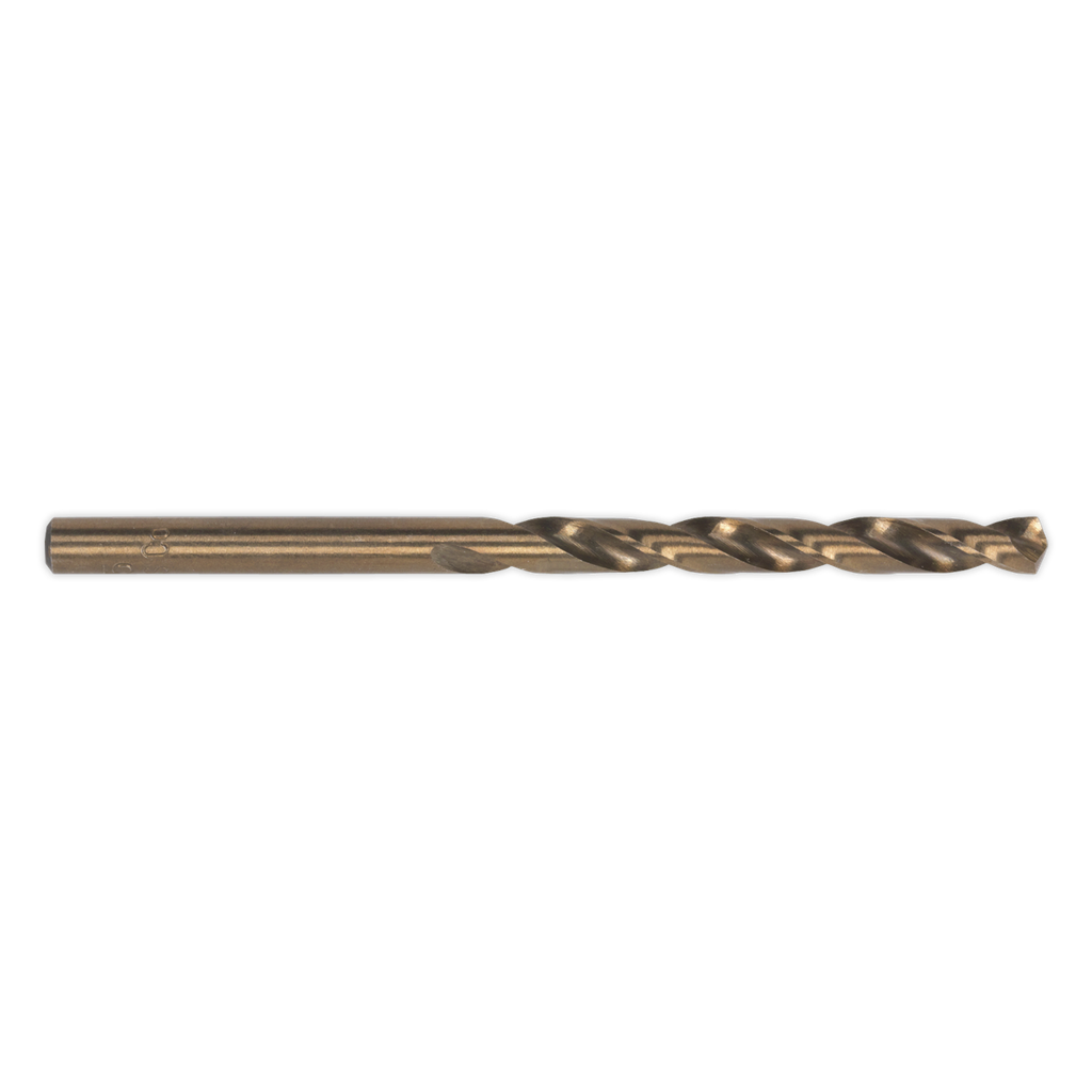 HSS Cobalt Fully Ground Drill Bit 8mm - Pack of 10