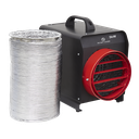 Industrial Fan Heater with Ducting 5kW
