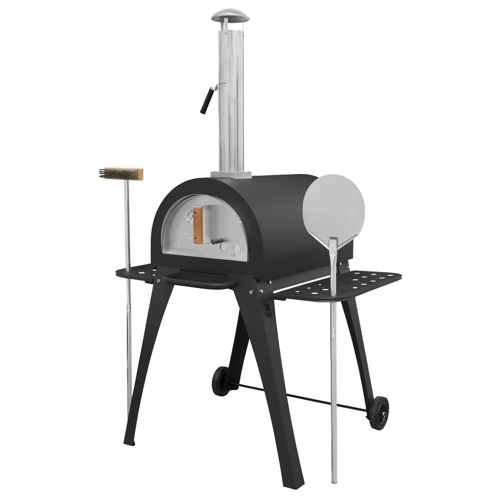 Dellonda Outdoor Wood-Fired Pizza Oven & Smoker