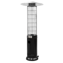 Dellonda Gas Patio Heater 13kW for Commercial & Domestic Use, Black