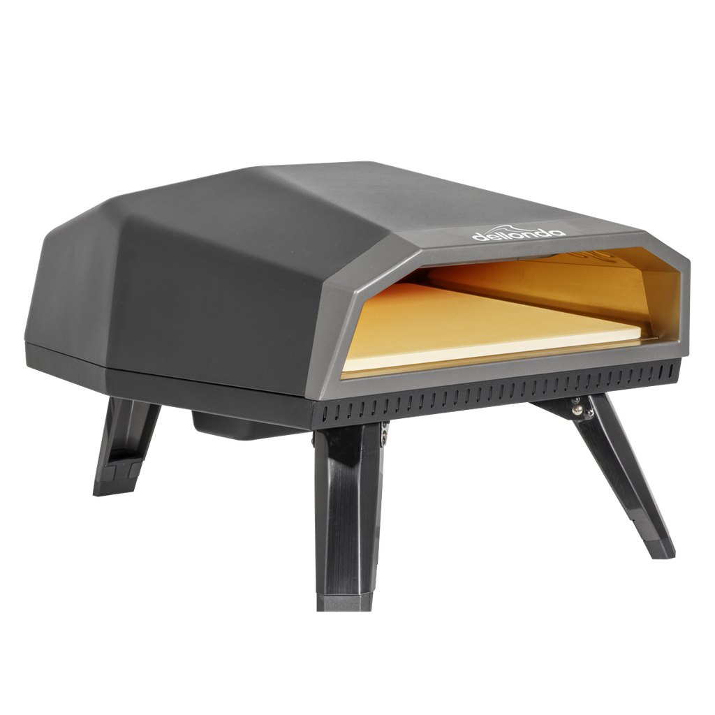 Dellonda Gas Pizza Oven with Water-Resistant Cover/Carry Bag & 12" Pizza Peel