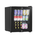 Baridi Mini Tabletop Beer & Drinks Fridge 50L Capacity - Black
