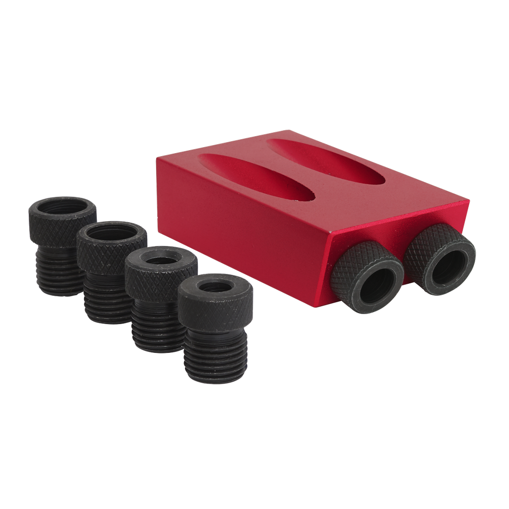 Angled Pocket Dowelling Jig Set 7pc