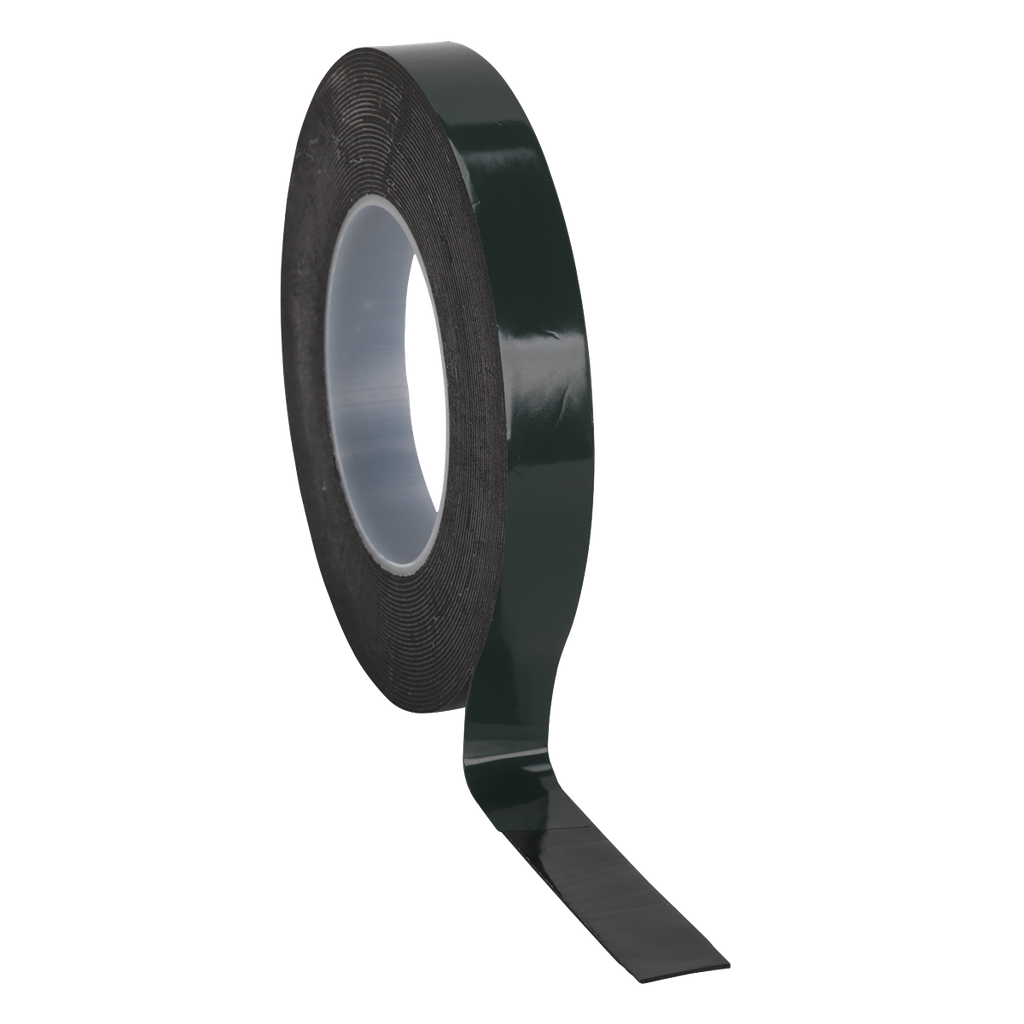 Double-Sided Adhesive Foam Tape 19mm x 10m - Green Backing