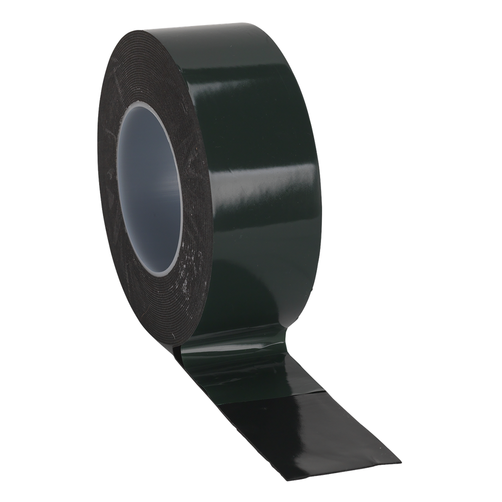 Double-Sided Adhesive Foam Tape 50mm x 10m - Green Backing