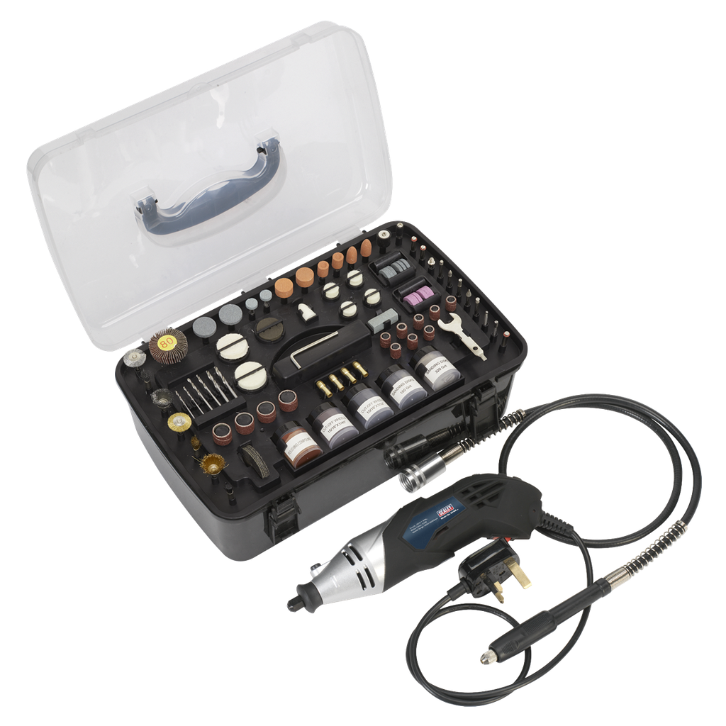 Multipurpose Rotary Tool & Engraver Kit 230V 219pc