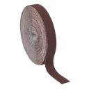 Emery Roll 120Grit 25mm x 50m - Brown