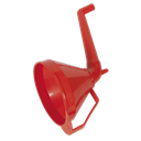 Fixed Offset Spout Funnel with Filter 160mm - Medium
