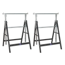 Fold Down Telescopic Trestle 200kg Capacity - Pair