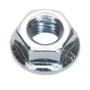 Zinc Plated Serrated Flange Nut M8 - Pack of 100