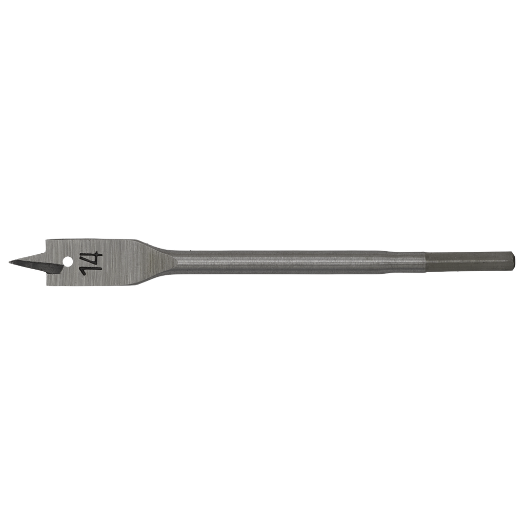 Worksafe® Flat Wood Drill Bit 14mm x 152mm