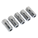 4-Jaw Heavy-Duty Hydraulic Connector 1/8"BSP - Pack of 5