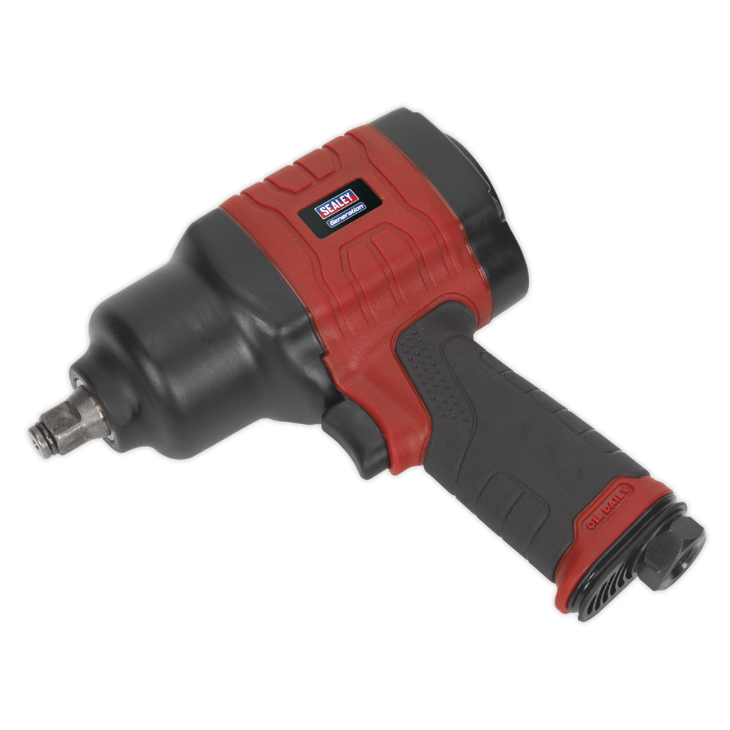 Generation Composite Twin Hammer Air Impact Wrench 1/2"Sq Drive